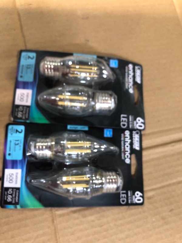 Photo 2 of  60W EQ LED Light Bulb

PACK OF 2