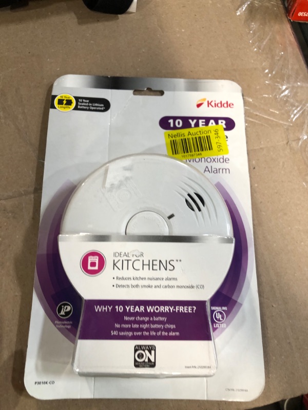 Photo 2 of 10-Year Worry Free Smoke & Carbon Monoxide Detector, Lithium Battery Powered with Photoelectric Sensor