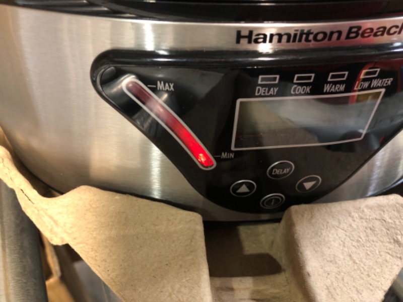 Photo 3 of DAMAGED - Hamilton Beach Digital Food Steamer, 5.5 Quart,