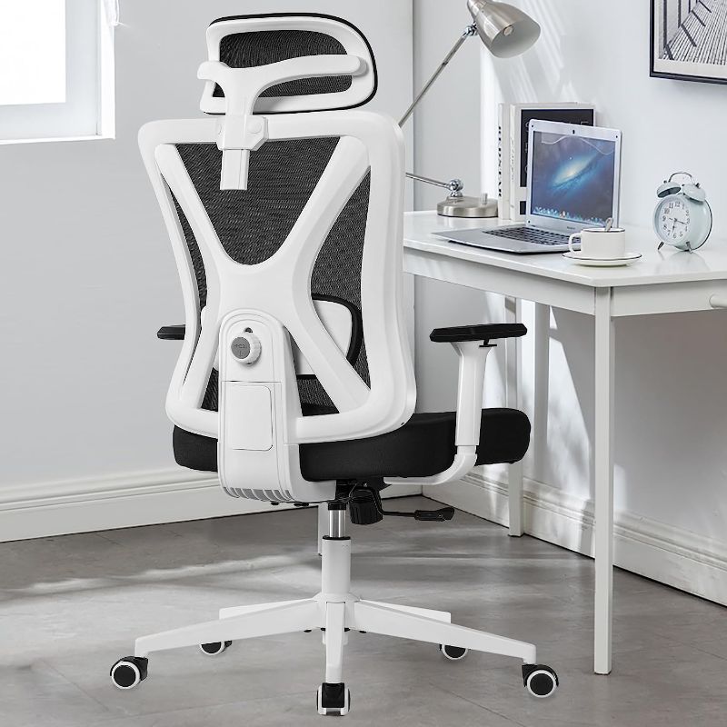 Photo 1 of KERDOM Ergonomic Office Chair, Rolling Swivel Executive Desk Chair, Breathable Mesh Gaming Chair with Adjustable Headrest