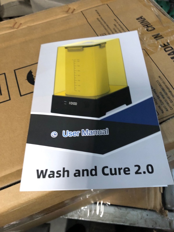 Photo 2 of ANYCUBIC Wash and Cure Machine 2.0, 2 in 1 UV Washing and Curing Station 