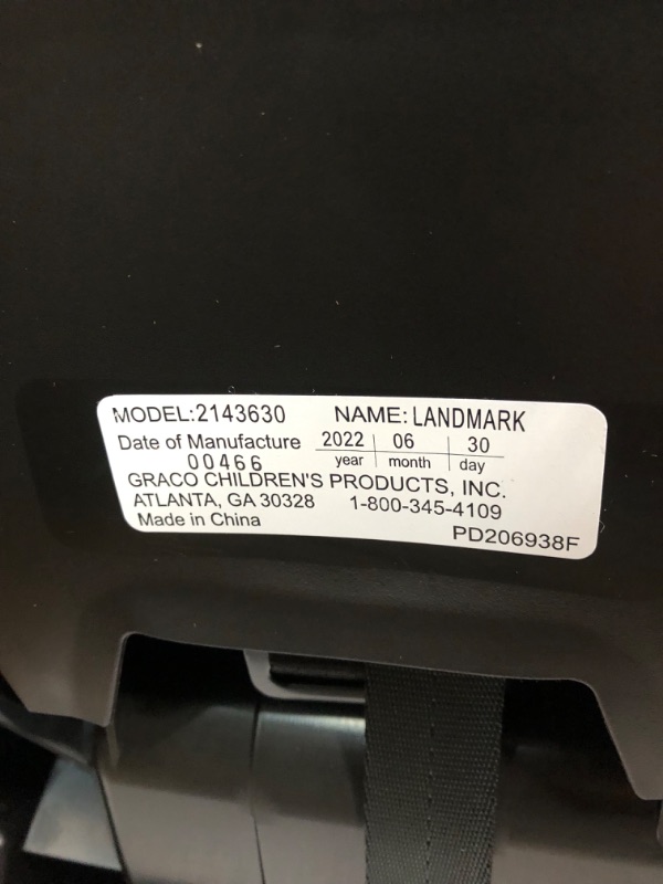 Photo 1 of Graco Landmark 3 in 1 Car Seat | 3 Modes of Use from Rear Facing to Highback Booster Car Seat, Wynton