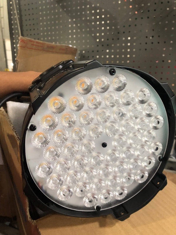 Photo 2 of [READ NOTES]
BETOPPER 54 LED Par Light DMX-512 DJ White Stage Light with Barndoors White/Off White Lighting 5000 Lumens