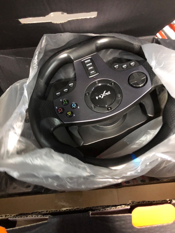 Photo 5 of PXN V9 Gaming Racing Wheel with Pedals and Shifter, Steering Wheel 