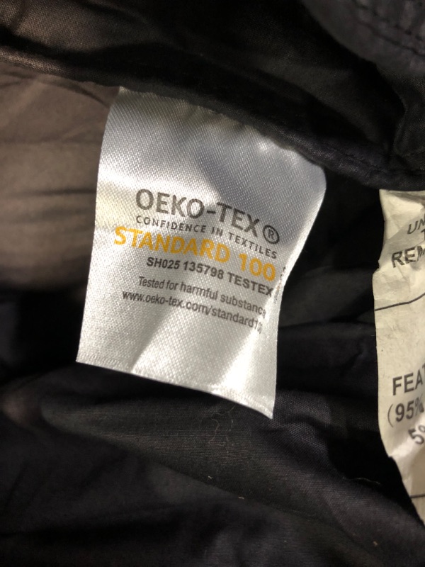 Photo 2 of *STOCK PHOTO FOR REFERENCE* OEKO-TEX 100 STANDARD BLACK COMFORTER