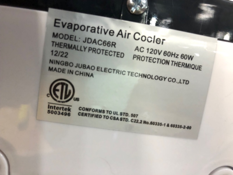 Photo 4 of 24" Evaporative Air Cooler & Mini Portable Air Conditioner