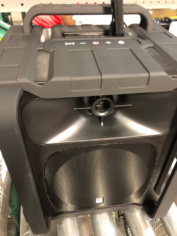 Photo 1 of Altec Lansing Sonic Boom - Waterproof Bluetooth Speaker with Phone Charger, IP67 Outdoor Speaker, 3 USB Charging Ports, 50 Foot Range & 20 Hours Battery Life
