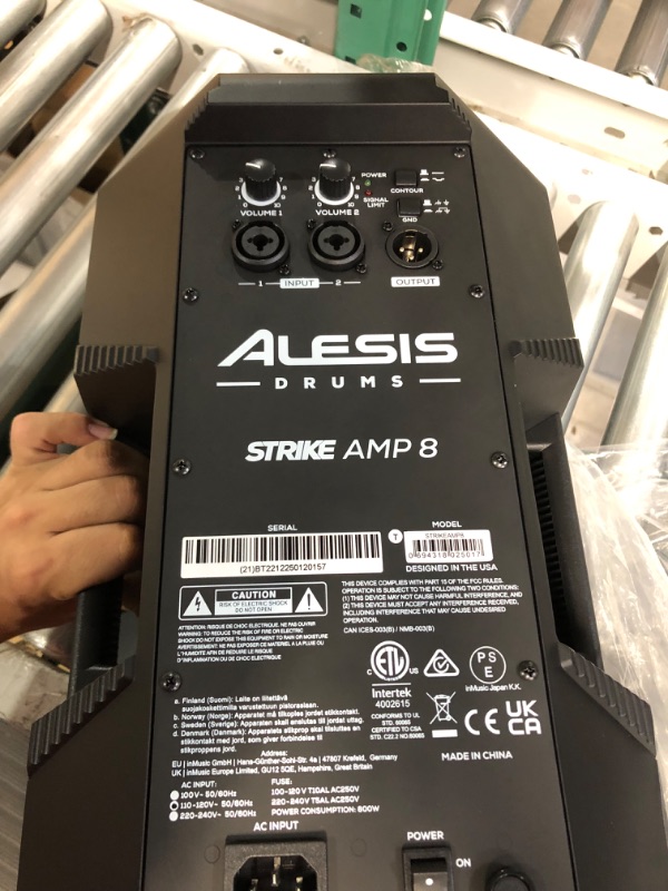 Photo 1 of Alesis Strike Amp 8 - 2000-Watt Drum Amplifier Speaker for Electronic Drum Sets 