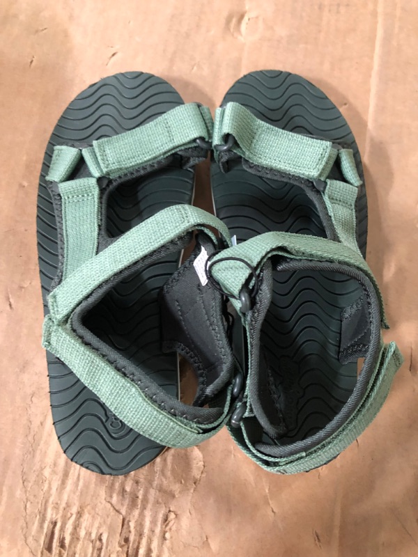 Photo 1 of Men kids size 6 green slippers