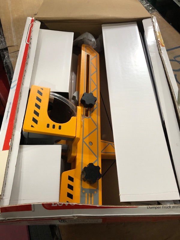 Photo 2 of Award Winning Hape Playscapes Crane Lift Playset Yellow