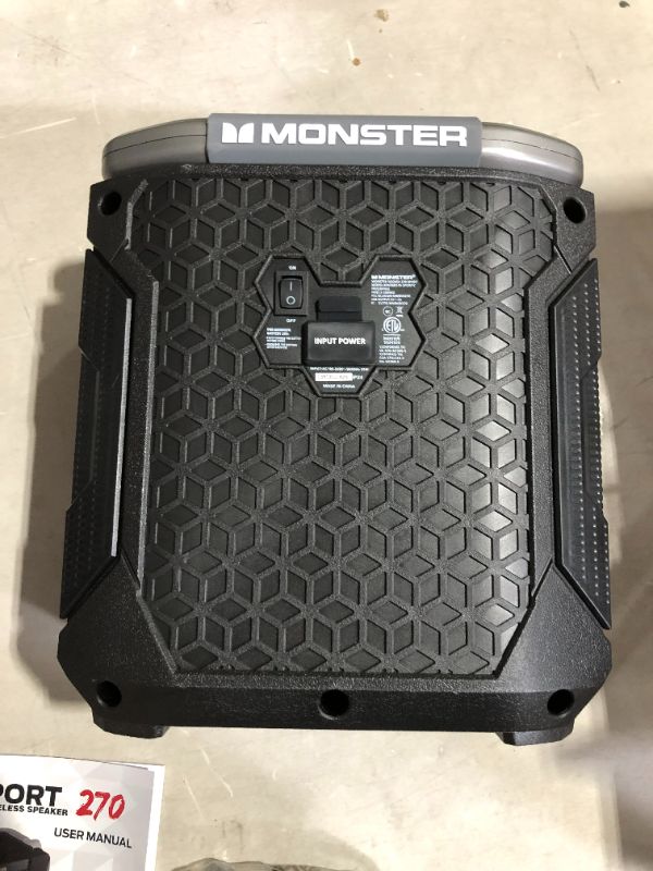 Photo 5 of Monster Rocker 270 Sport | Portable Indoor/Outdoor Bluetooth Speaker 