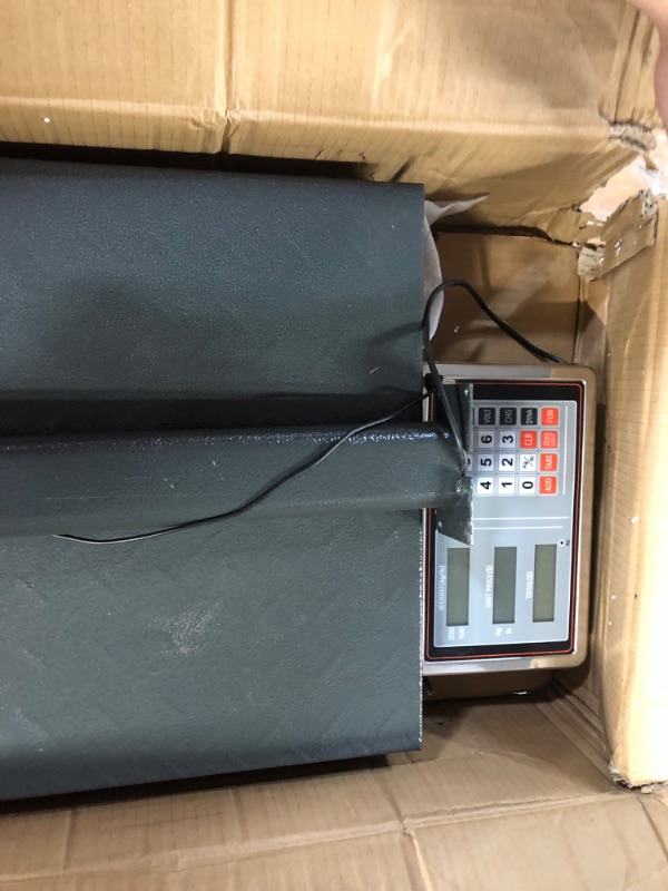 Photo 3 of VEVOR Computing Digital Platform Scale, 660 lbs Load, 0.1 lbs Accuracy Computing Floor Scale with LB/KG