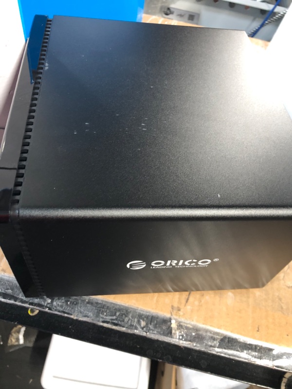 Photo 2 of ORICO 8 Bay External Hard Drive Enclosure Aluminum USB3.0 to SATA 3.5inch Tool Free HDD Storage Case