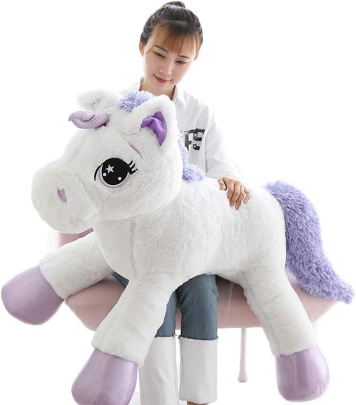 Photo 2 of  Giant Unicorn Stuffed Animal Toys, Soft Large
