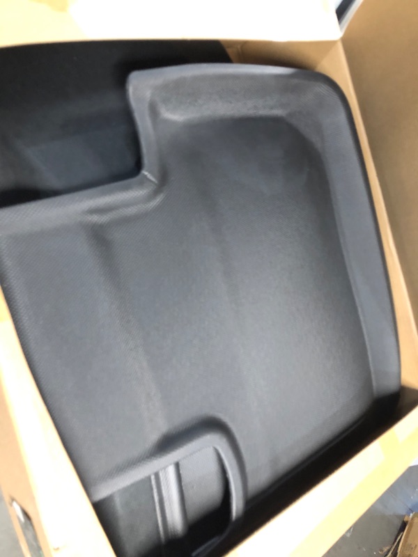 Photo 2 of Tesla Model Y Floor Mats 2023 2022 2021 2020, Model Y 7 Seater Floor Mats Trunk Mats Third Row Chair Mats (9pcs), Waterproof Anti-Slip Floor Mat Custom Fit for Tesla Model Y Accessories Model Y 7 Seater(Full Set?