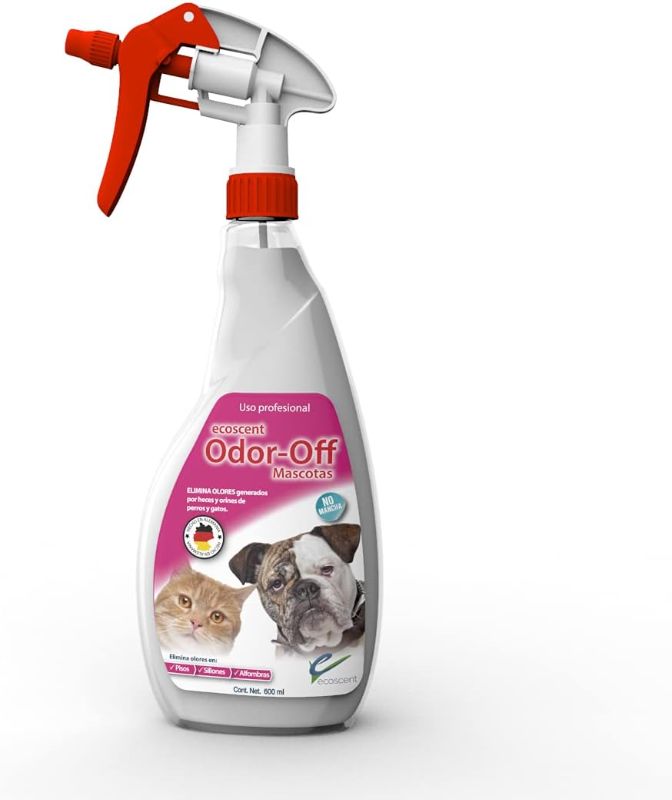 Photo 1 of Odor Off Pets, Eliminator for Strong Odor – Essencial Oils- Deodorizer for Dog Urine Smells on Carpet, Furniture & Floors – Puppy Supplies 20 Fl Oz
