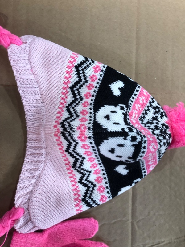 Photo 3 of Simple Joys by Carter's girls Hat and Mitten Set
