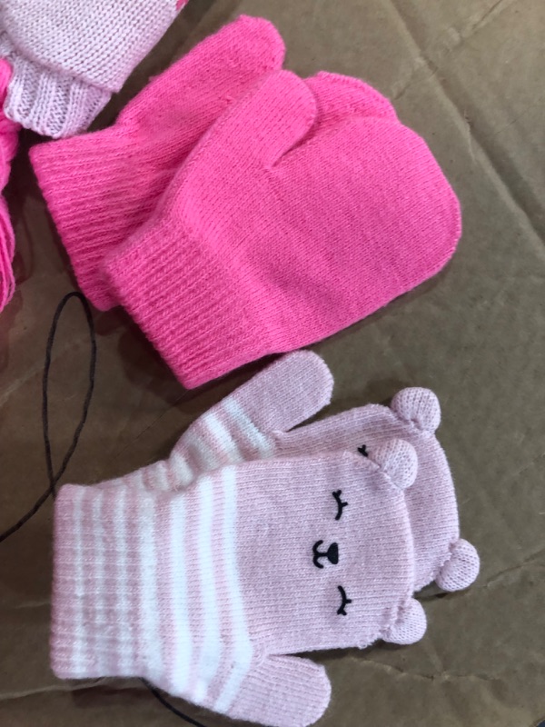 Photo 1 of Simple Joys by Carter's girls Hat and Mitten Set
