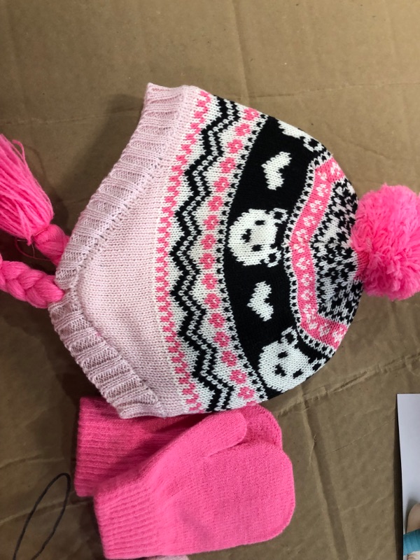 Photo 1 of Simple Joys by Carter's girls Hat and Mitten Set