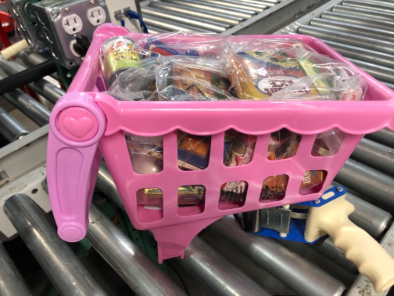 Photo 3 of BROKEN**
Play Circle by Battat – Pink Shopping Day Grocery Cart 