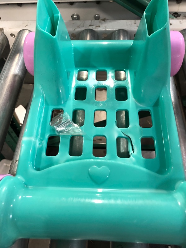 Photo 2 of BROKEN**
Play Circle by Battat – Pink Shopping Day Grocery Cart 