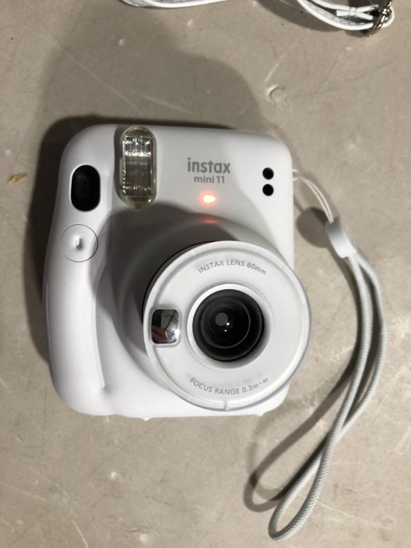 Photo 4 of ***UNTESTED - SEE NOTES***
Fujifilm Instax Mini 11 Instant Camera Ice White + Accessories