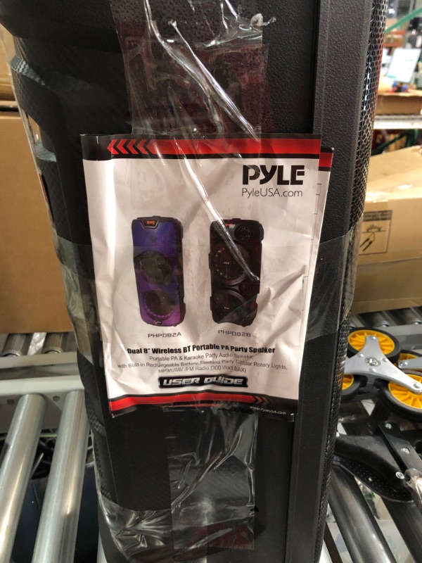 Photo 2 of ***NONFUNCTIONAL - SEE NOTES***
PYLE Bluetooth Portable PA Party Speaker - 600W