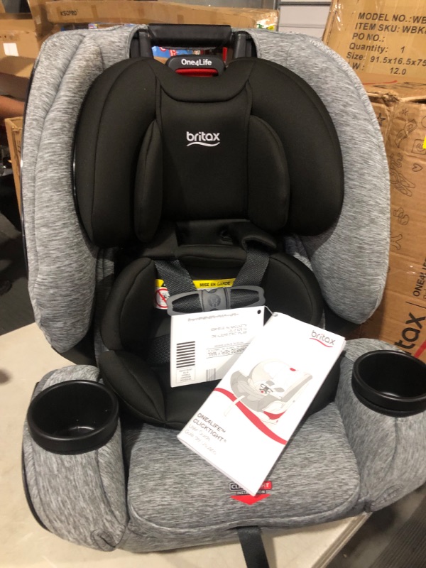 Photo 6 of Britax One4Life ClickTight All-in-One Car Seat, Spark Spark [New Version]