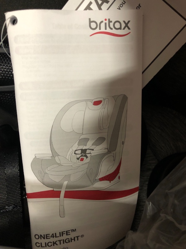 Photo 2 of Britax One4Life ClickTight All-in-One Car Seat, Spark Spark [New Version]