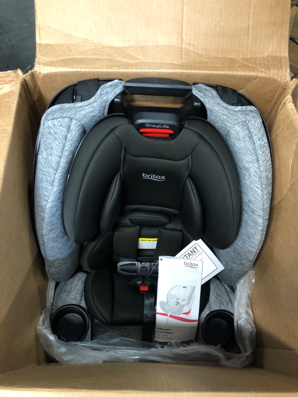 Photo 3 of Britax One4Life ClickTight All-in-One Car Seat, Spark 