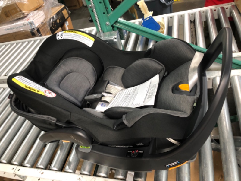 Photo 3 of Chicco KeyFit 35 ClearTex Infant Car Seat - Shadow | Black With ClearTex® No Chemicals Shadow/Black