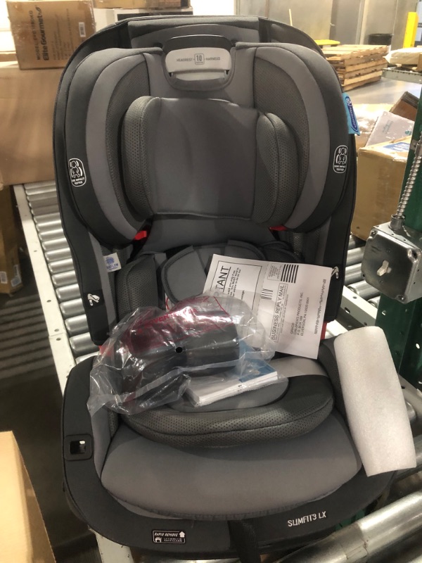 Photo 3 of Graco SlimFit3 LX 3-in-1 Convertible Car Seat - Kunningham