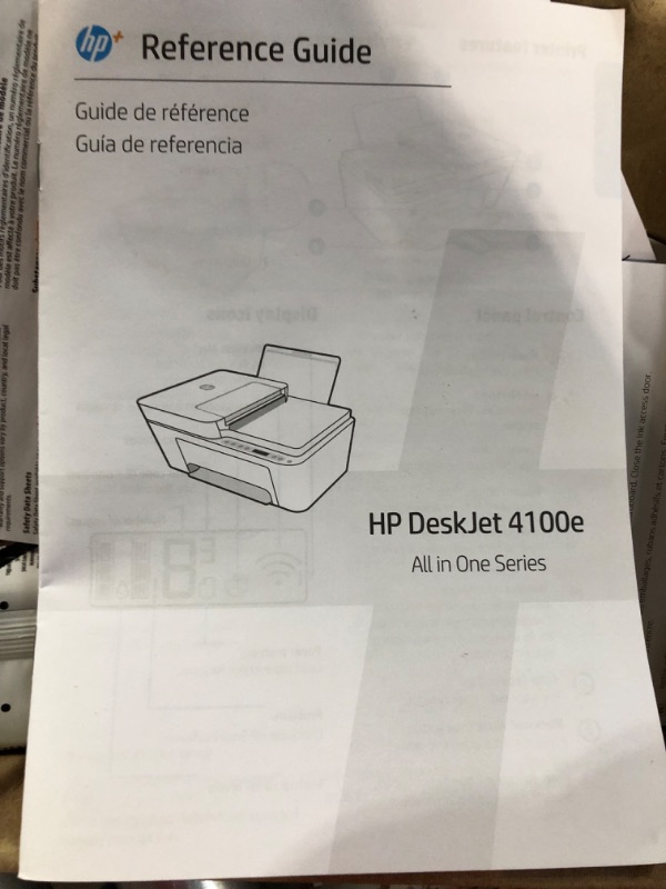 Photo 2 of HP DeskJet 4155e Wireless Color All-in-One Printer 