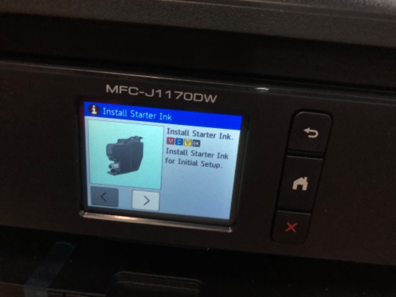 Photo 2 of Brother MFC-J1170DW Wireless Color Inkjet All-in-One Printer with Mobile Device Printing