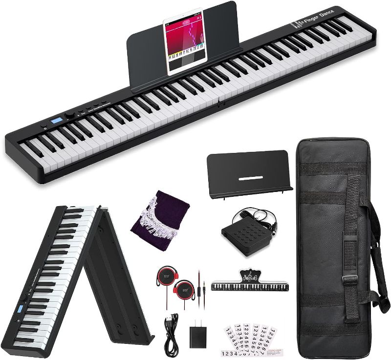 Photo 1 of Finger Dance Folding Piano 88 Key Keyboard Pro