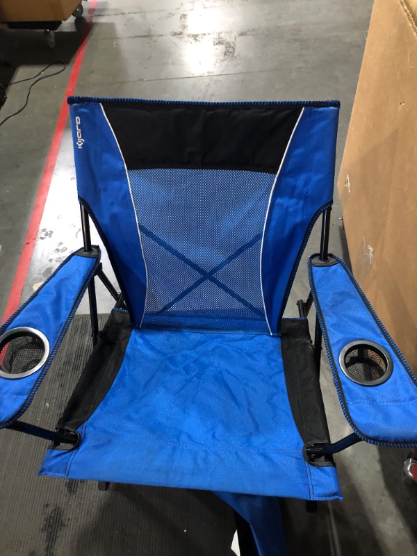 Photo 7 of *MINOR STITCHING DAMAGE*
Kijaro Dual Lock Portable Camping Chairs 