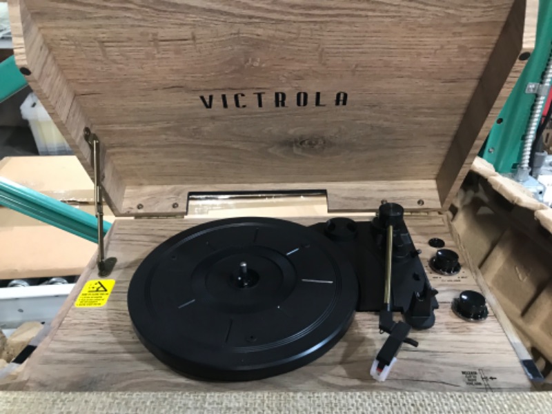 Photo 2 of Victrola's 4-in-1 Highland Bluetooth Record Player 