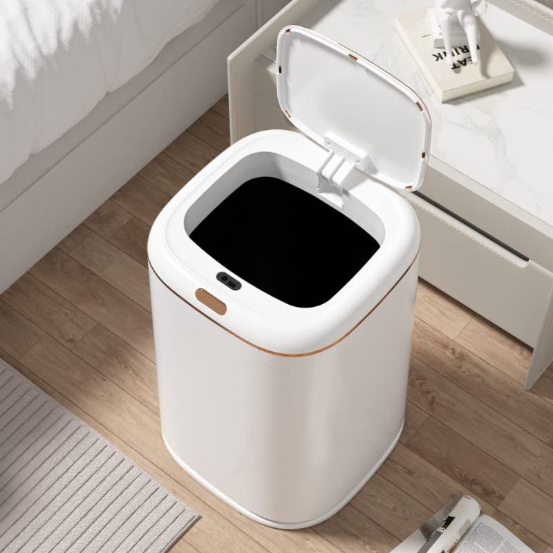 Photo 1 of * lid does not work *
Sooyee 14 Liter Automatic Trash Can with lid,3.6 Gallon Touchless Trash Can or Kick