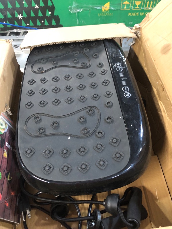 Photo 3 of **USED** EILISON Atom Vibration Plate Exercise Machine -BLACK