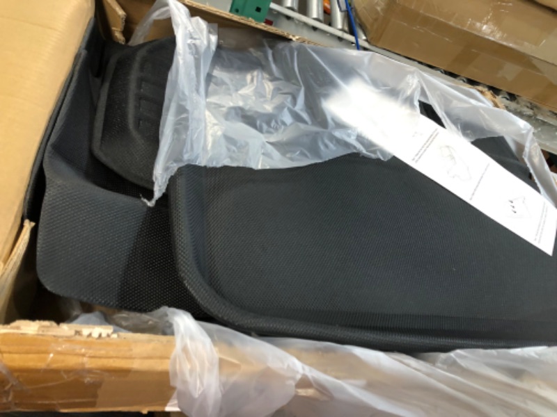 Photo 2 of CreeKT for Tesla Model 3 Floor Mats 2023 2022 2021, XPE All Weather Tesla 3 Mats Tesla Floor Mats Model 3 Trunk Mat Cargo Liners Front Rear Frunk Mats Full Set for Tesla Model 3 Accessories 2021-2023 2021 2022 2023 Model 3 Full Set Mats