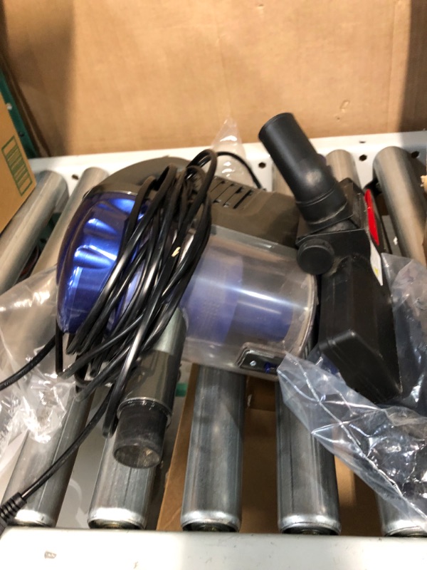 Photo 2 of ****USED UNABLE TO TEST FUNCTION *****EFUSVAC Corded Vacuum Cleaner, 17KPa Powerful Suction with 600W Motor, 4 in 1 Lightweight Handheld Stick Vacuum for Pet Hair Hard Floor and Car