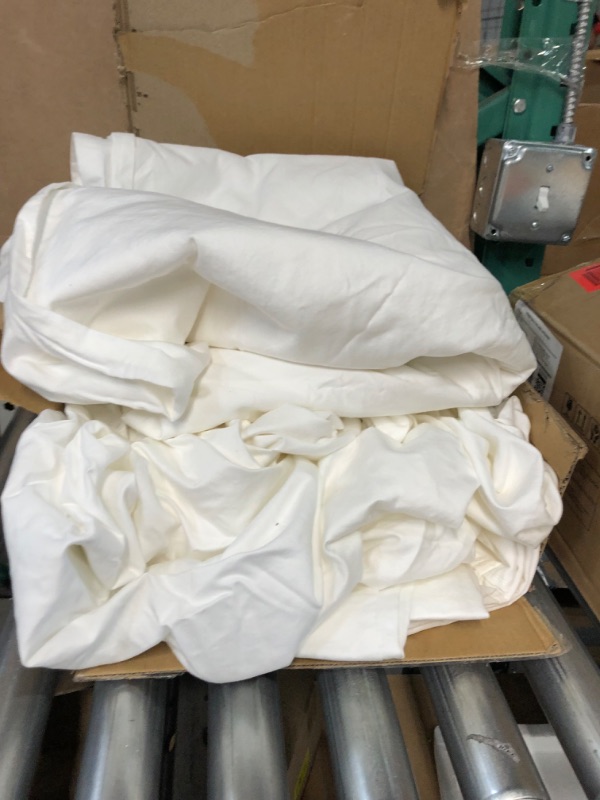 Photo 1 of   **** WITH TWO XL PILLOW CASES Carressa Linen 800 Thread Count 100% Long Staple ***** QUEEN SIZE 