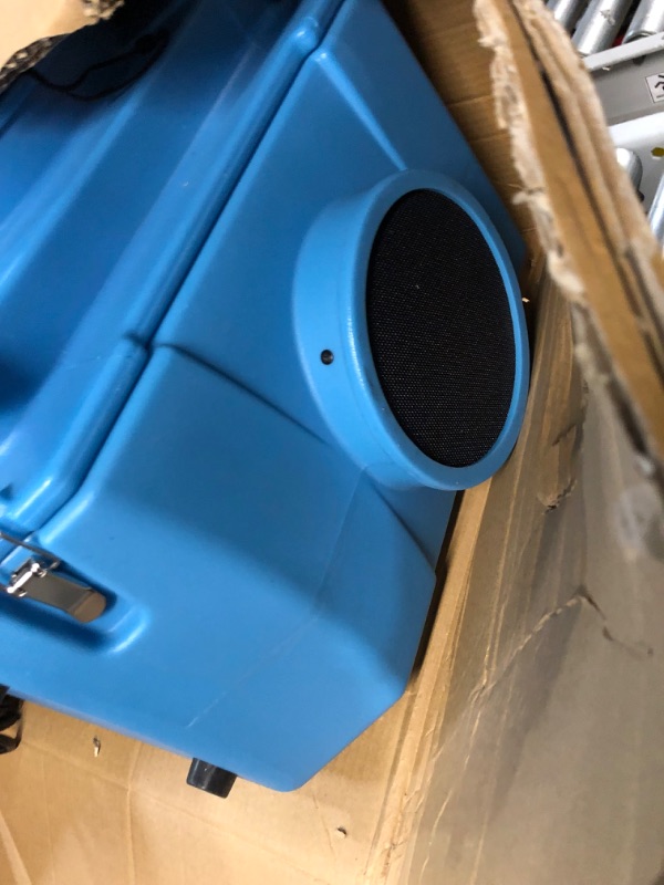 Photo 2 of CADPXS Shield-550 Negative Machine Airbourne Cleaner HEPA Scrubber Water Damage Restoration Equipment Air Purifier, Air Scrubbers 550 air scrubbers Blue