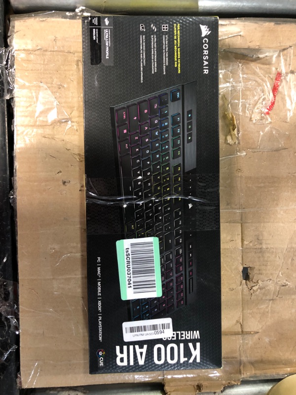 Photo 2 of Missing key. Corsair K100 AIR Wireless RGB Mechanical Gaming Keyboard