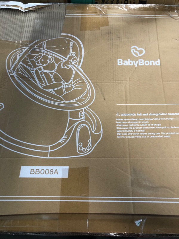 Photo 2 of BabyBond Baby Swing- Opened for Inspection