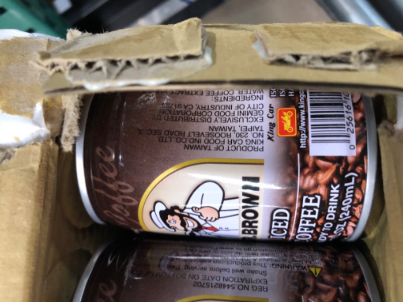 Photo 2 of Light denting on some cans - Mr. Brown Iced Coffee, 8.12-Ounce (Pack of 24)