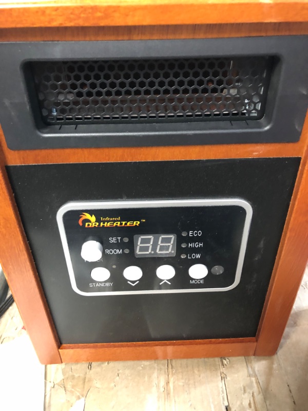 Photo 3 of *BROKEN WHEEL* Dr Infrared Heater Portable Space Heater, 1500-Watt Original Cherry