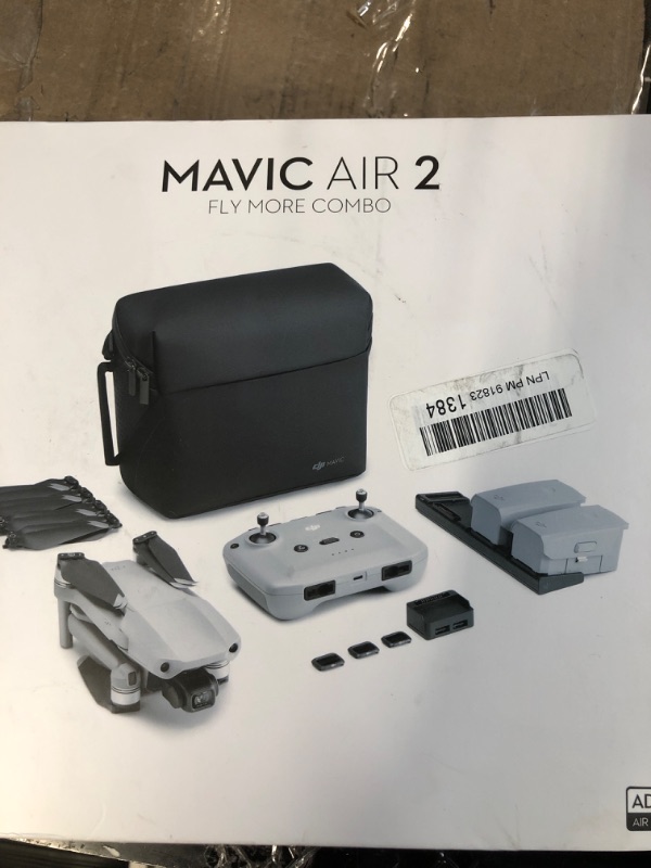 Photo 5 of *UNTESTED* DJI Mavic Air 2 Fly More Combo - Drone Quadcopter