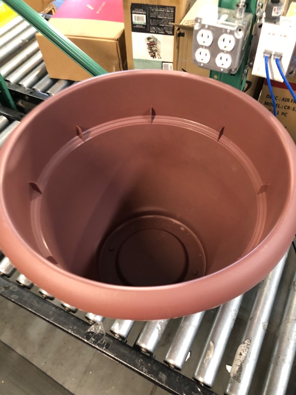 Photo 1 of *Minor Scratches* Bloem Ariana Self Watering Planter 20" Merlot Burgundy, 11 Gallon Capacity
