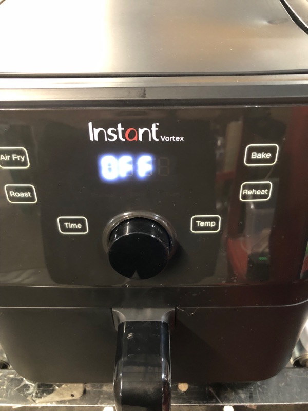 Photo 3 of *Minor Dent* Instant Vortex 5.7QT Air Fryer Oven Combo, Digital Touchscreen, Nonstick and Dishwasher-Safe Basket